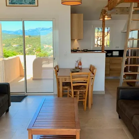 Semesterbostad Maison 4 Pieces, Vue Panoramique, Piscine, Climatisation, Pres De Palombaggia Porto-Vecchio (Corsica)