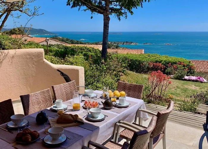 Maison 4 Pieces, Vue Panoramique, Piscine, Climatisation, Pres De Palombaggia * Porto Vecchio