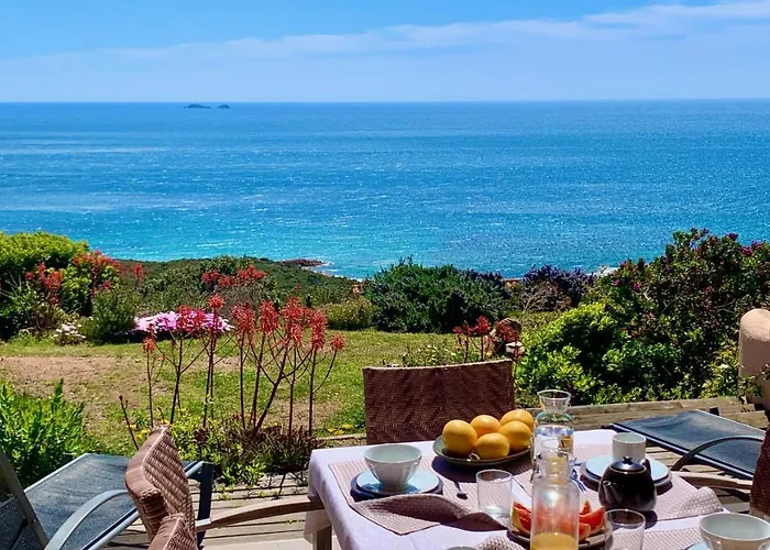 Сasa de vacaciones Maison 4 Pieces, Vue Panoramique, Piscine, Climatisation, Pres De Palombaggia *